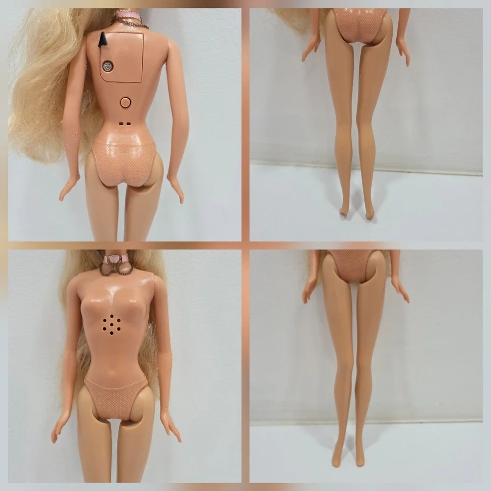 2004 Mattel Barbie as Princess and the Pauper Anneliese Singing Doll Nude -Works
